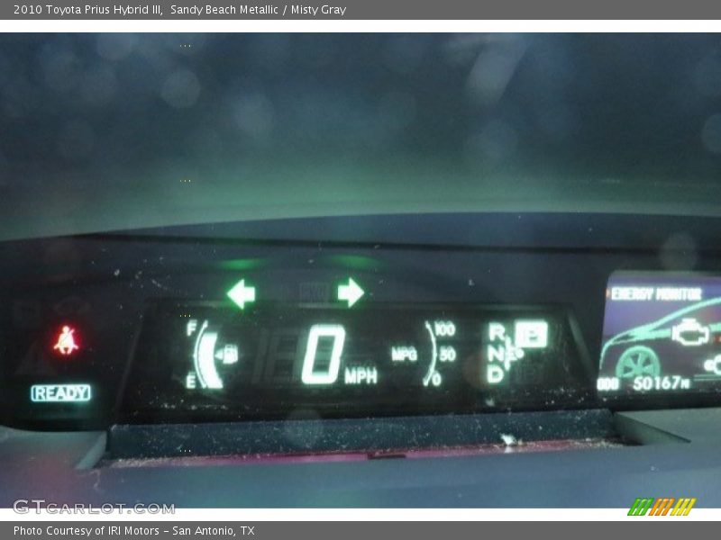 Sandy Beach Metallic / Misty Gray 2010 Toyota Prius Hybrid III
