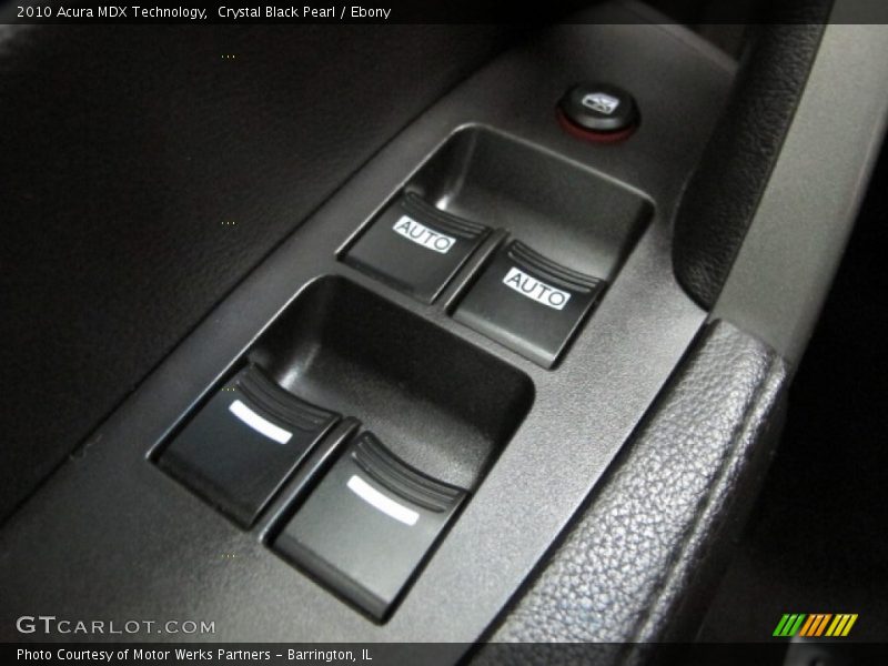 Crystal Black Pearl / Ebony 2010 Acura MDX Technology