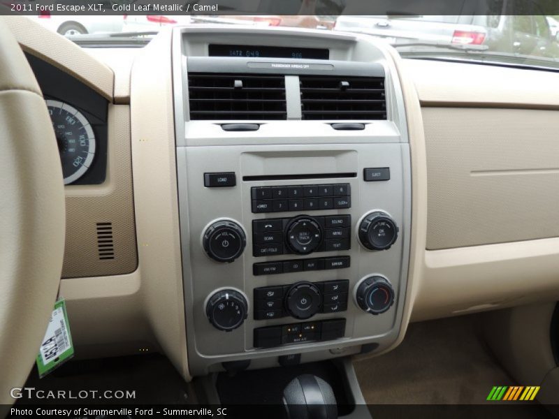 Controls of 2011 Escape XLT