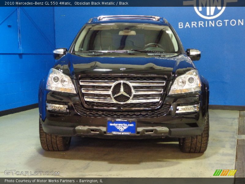 Obsidian Black Metallic / Black 2010 Mercedes-Benz GL 550 4Matic