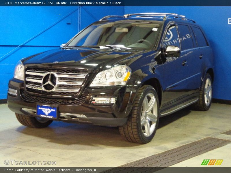 Obsidian Black Metallic / Black 2010 Mercedes-Benz GL 550 4Matic