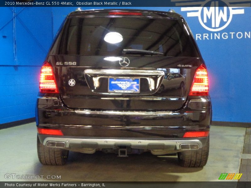 Obsidian Black Metallic / Black 2010 Mercedes-Benz GL 550 4Matic