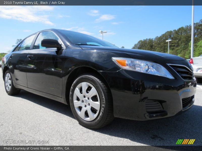 Black / Ash Gray 2010 Toyota Camry LE