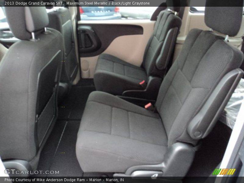 Maximum Steel Metallic / Black/Light Graystone 2013 Dodge Grand Caravan SXT