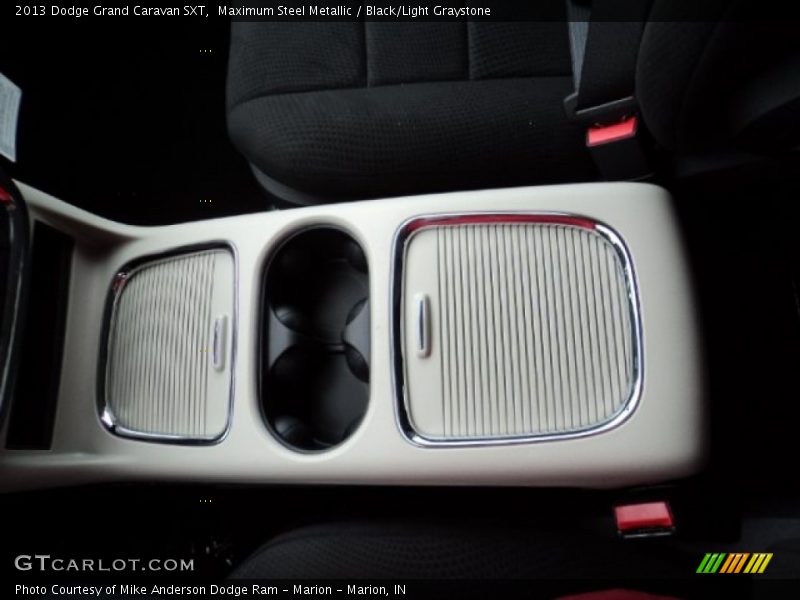 Maximum Steel Metallic / Black/Light Graystone 2013 Dodge Grand Caravan SXT
