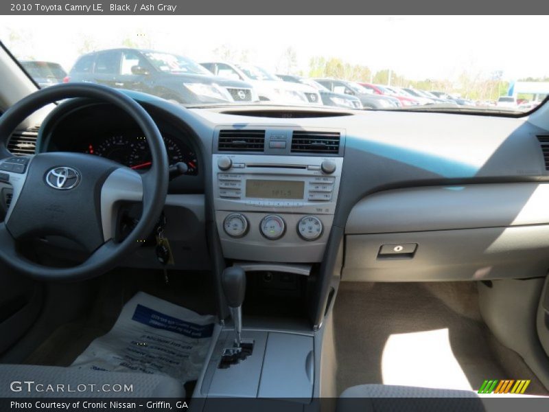 Black / Ash Gray 2010 Toyota Camry LE
