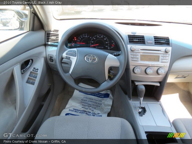 Black / Ash Gray 2010 Toyota Camry LE