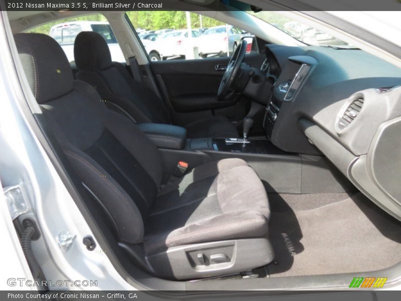 Brilliant Silver / Charcoal 2012 Nissan Maxima 3.5 S