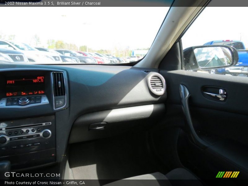 Brilliant Silver / Charcoal 2012 Nissan Maxima 3.5 S