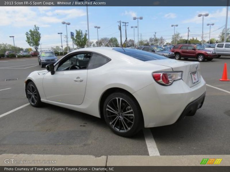 Whiteout / Black/Red Accents 2013 Scion FR-S Sport Coupe