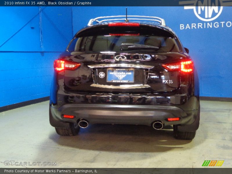 Black Obsidian / Graphite 2010 Infiniti FX 35 AWD