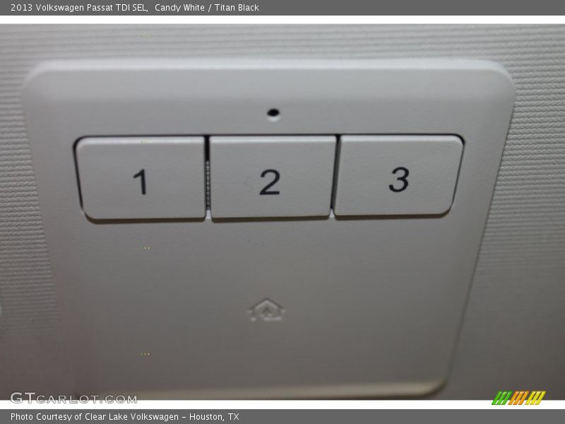 Candy White / Titan Black 2013 Volkswagen Passat TDI SEL
