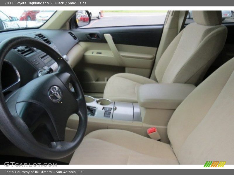  2011 Highlander V6 Sand Beige Interior