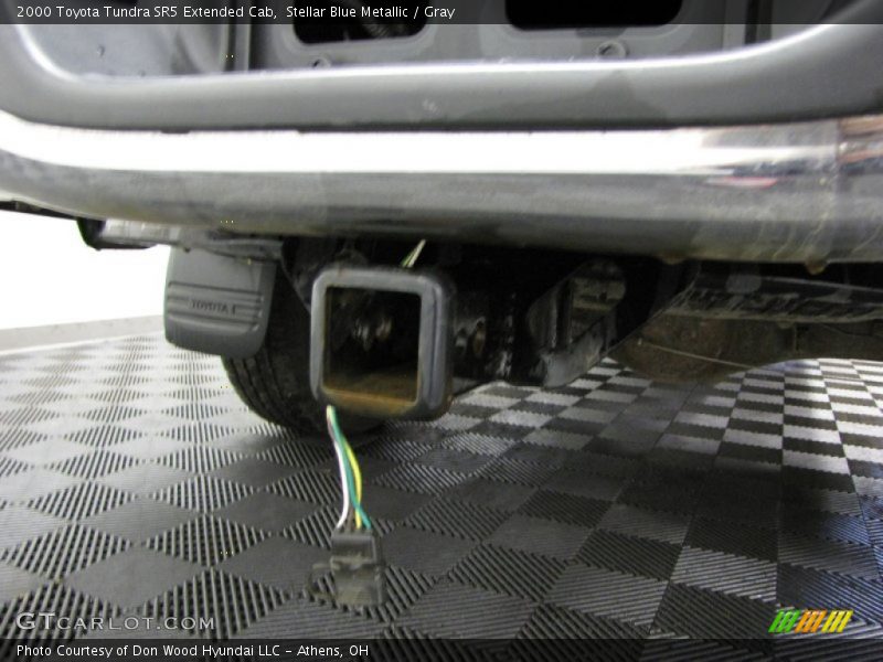Stellar Blue Metallic / Gray 2000 Toyota Tundra SR5 Extended Cab