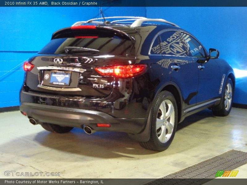 Black Obsidian / Graphite 2010 Infiniti FX 35 AWD