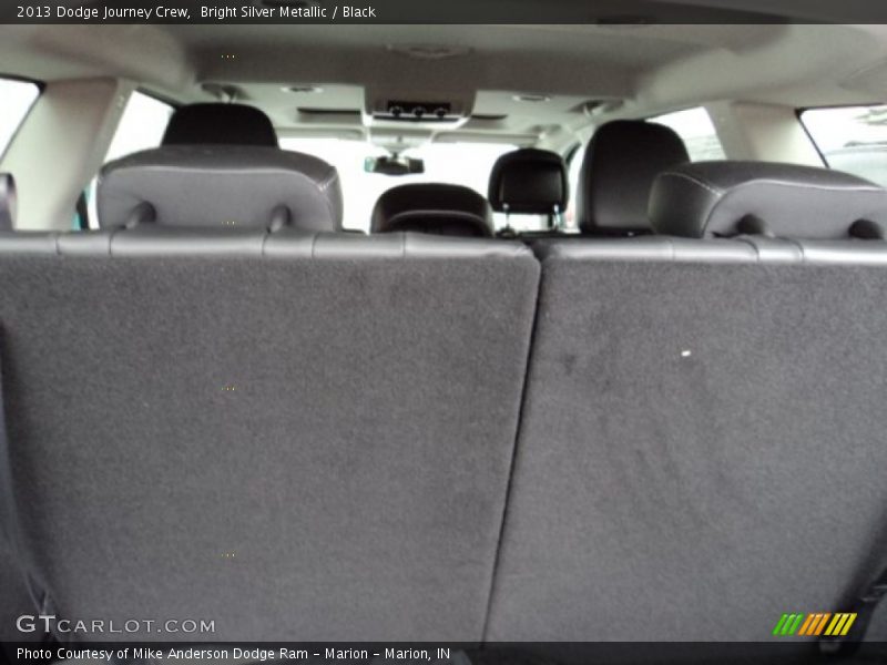 Bright Silver Metallic / Black 2013 Dodge Journey Crew