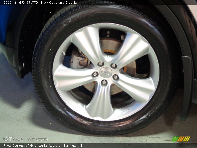 Black Obsidian / Graphite 2010 Infiniti FX 35 AWD