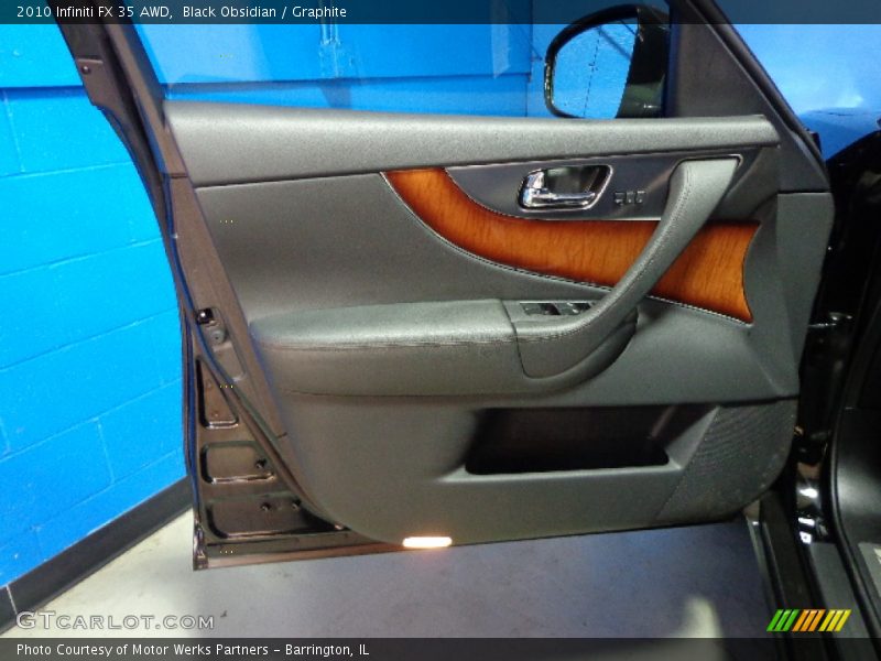 Black Obsidian / Graphite 2010 Infiniti FX 35 AWD