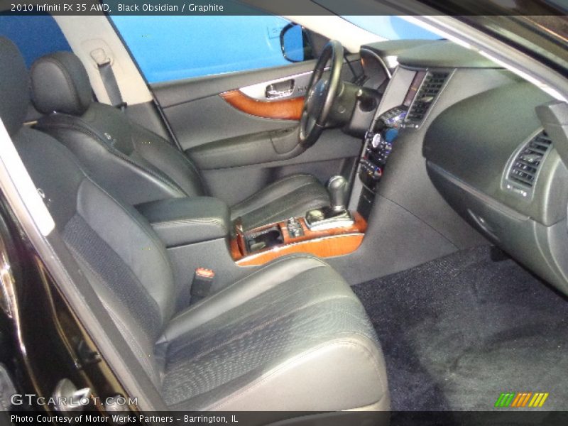  2010 FX 35 AWD Graphite Interior