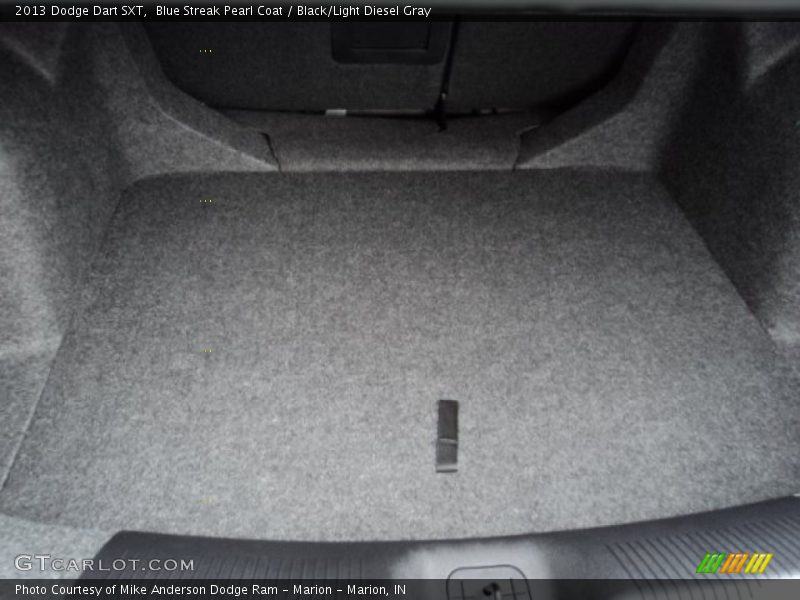 Blue Streak Pearl Coat / Black/Light Diesel Gray 2013 Dodge Dart SXT