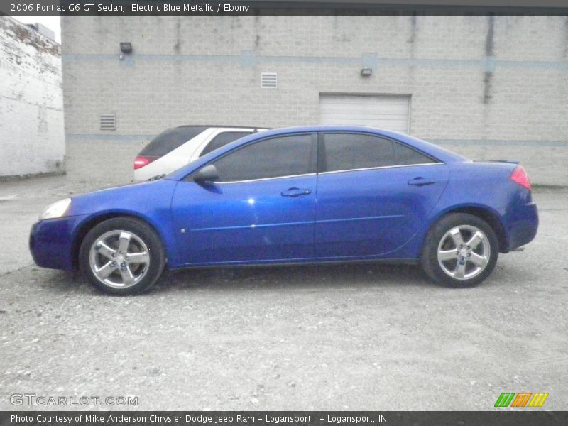 Electric Blue Metallic / Ebony 2006 Pontiac G6 GT Sedan