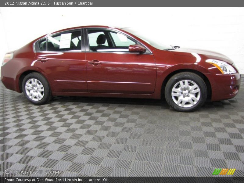 Tuscan Sun / Charcoal 2012 Nissan Altima 2.5 S