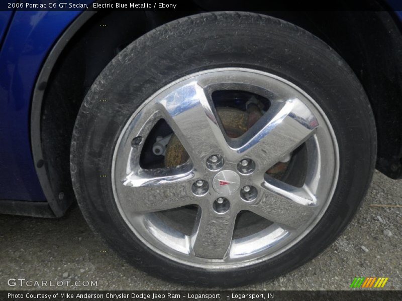 Electric Blue Metallic / Ebony 2006 Pontiac G6 GT Sedan