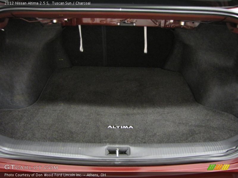 Tuscan Sun / Charcoal 2012 Nissan Altima 2.5 S