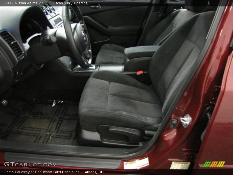 Tuscan Sun / Charcoal 2012 Nissan Altima 2.5 S