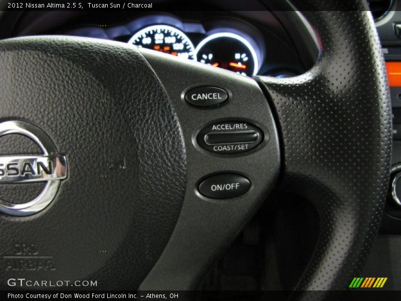 Tuscan Sun / Charcoal 2012 Nissan Altima 2.5 S