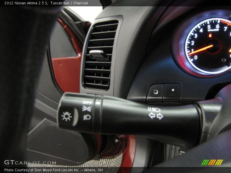 Tuscan Sun / Charcoal 2012 Nissan Altima 2.5 S