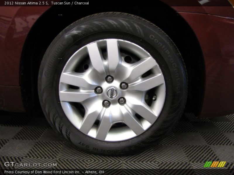 Tuscan Sun / Charcoal 2012 Nissan Altima 2.5 S