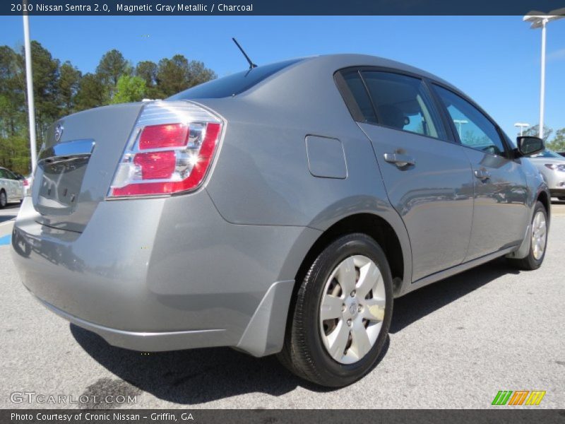 Magnetic Gray Metallic / Charcoal 2010 Nissan Sentra 2.0