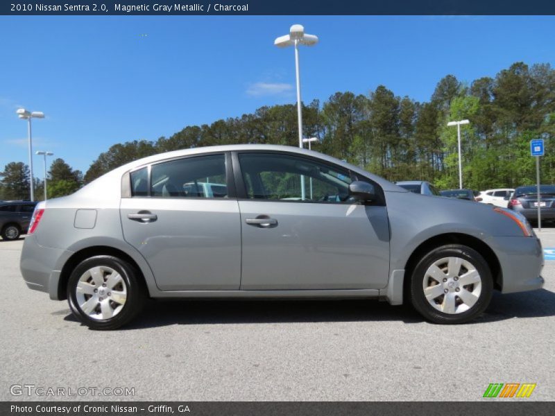 Magnetic Gray Metallic / Charcoal 2010 Nissan Sentra 2.0