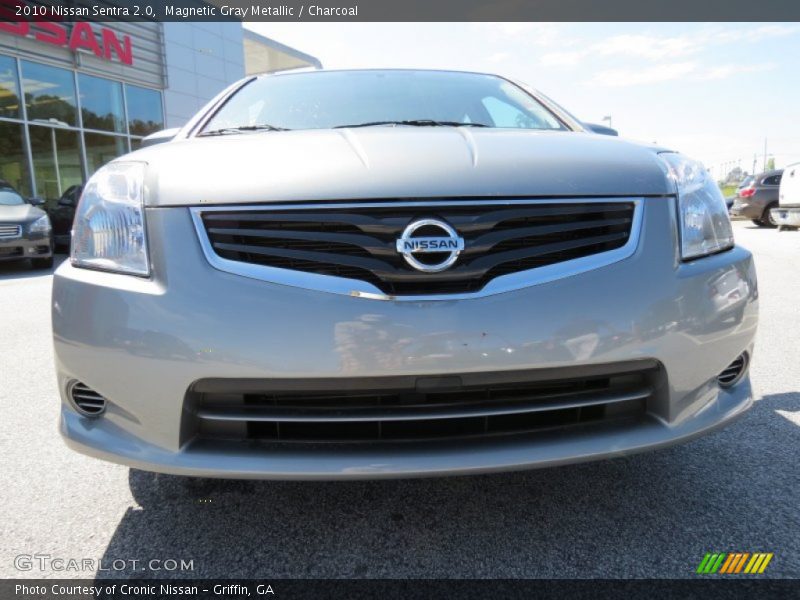 Magnetic Gray Metallic / Charcoal 2010 Nissan Sentra 2.0