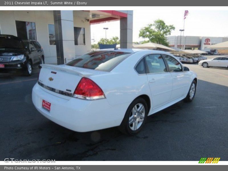 Summit White / Ebony 2011 Chevrolet Impala LT