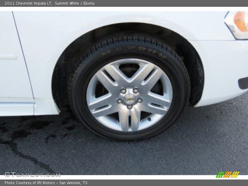 Summit White / Ebony 2011 Chevrolet Impala LT