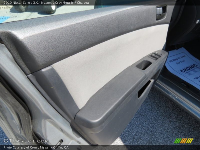Magnetic Gray Metallic / Charcoal 2010 Nissan Sentra 2.0