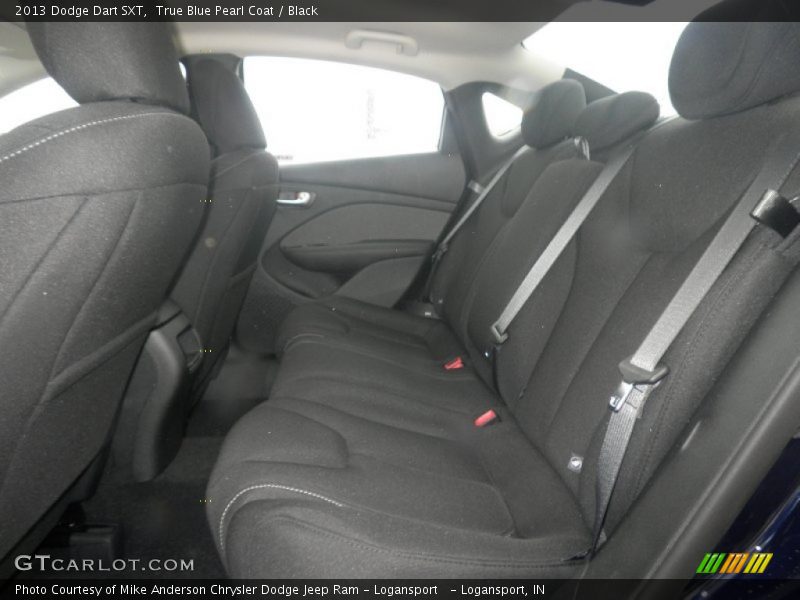True Blue Pearl Coat / Black 2013 Dodge Dart SXT