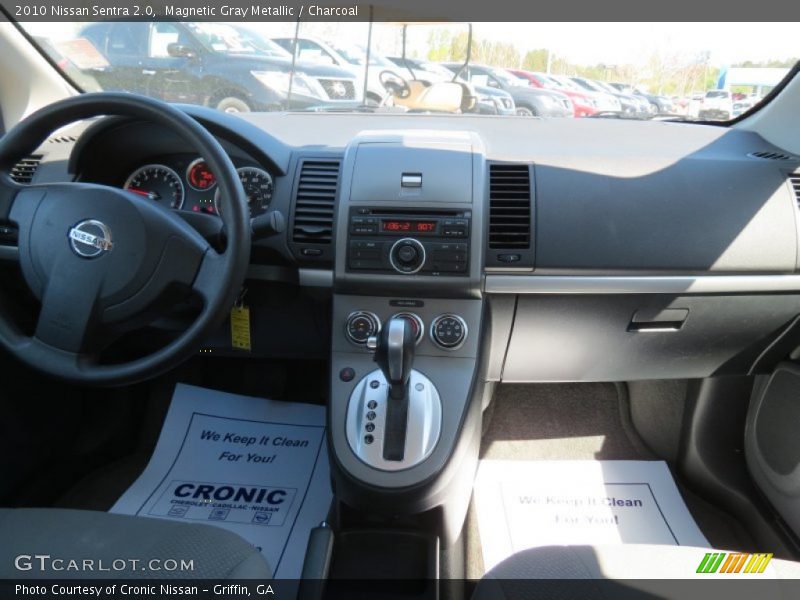Magnetic Gray Metallic / Charcoal 2010 Nissan Sentra 2.0