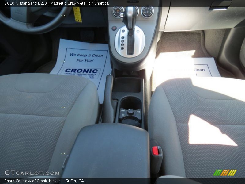 Magnetic Gray Metallic / Charcoal 2010 Nissan Sentra 2.0