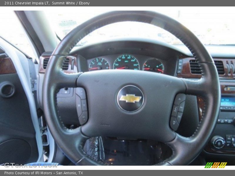 Summit White / Ebony 2011 Chevrolet Impala LT