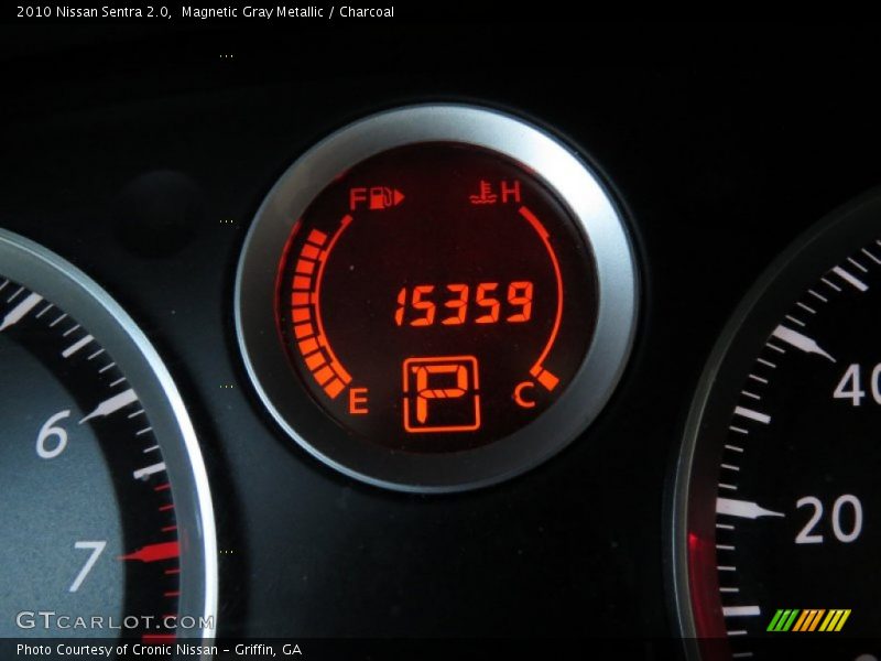 Magnetic Gray Metallic / Charcoal 2010 Nissan Sentra 2.0