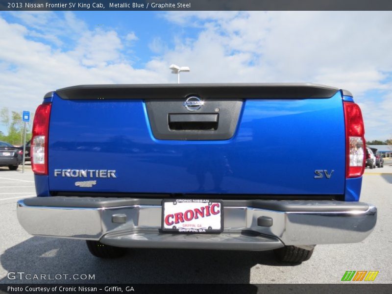 Metallic Blue / Graphite Steel 2013 Nissan Frontier SV King Cab