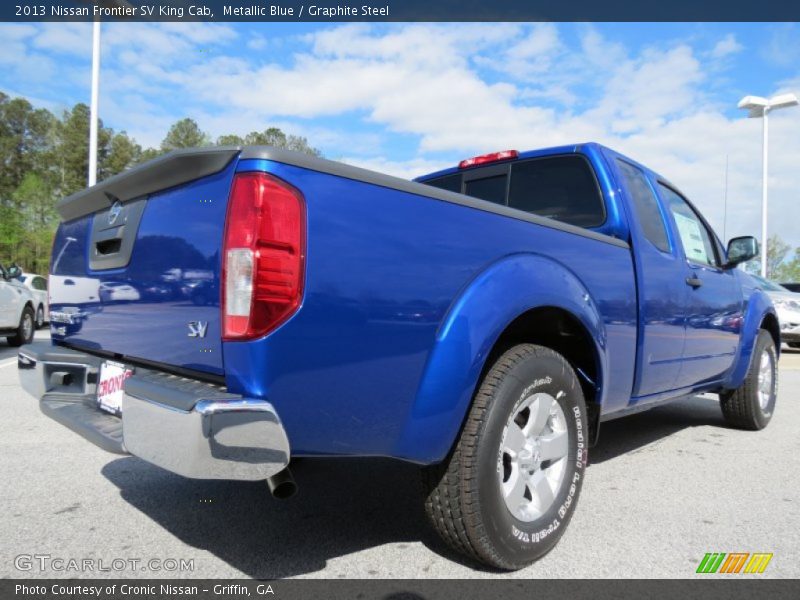 Metallic Blue / Graphite Steel 2013 Nissan Frontier SV King Cab