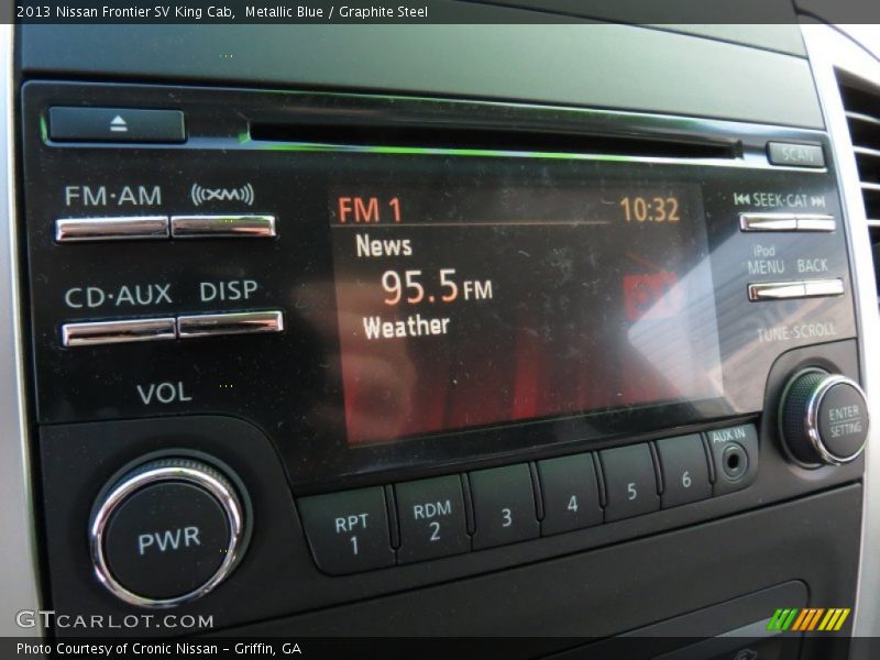 Audio System of 2013 Frontier SV King Cab