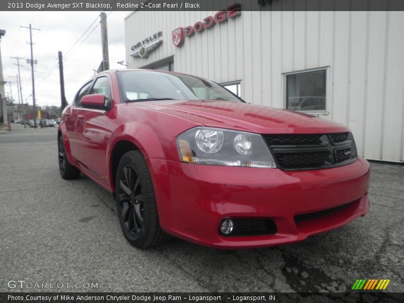 Redline 2-Coat Pearl / Black 2013 Dodge Avenger SXT Blacktop
