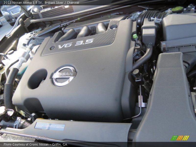 Brilliant Silver / Charcoal 2013 Nissan Altima 3.5 SV