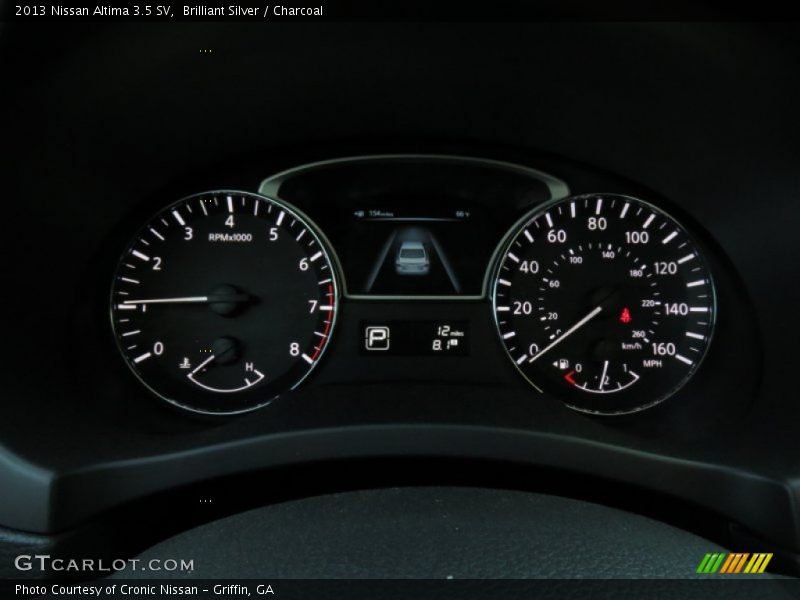 Brilliant Silver / Charcoal 2013 Nissan Altima 3.5 SV