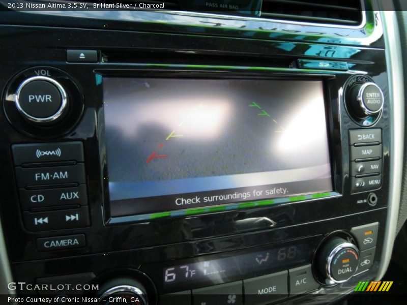 Brilliant Silver / Charcoal 2013 Nissan Altima 3.5 SV